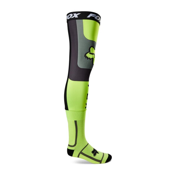 FOX Flexair Knee-Brace Socken gelb