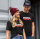 Kevin Winkle KW54 T-Shirt schwarz/weiß/rot