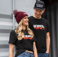 Kevin Winkle KW54 T-Shirt schwarz/weiß/rot S