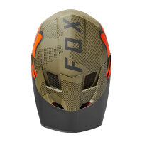 FOX Rampage Comp Camo Mountainbike Helm grün/orange