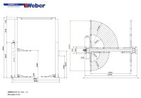 B-WARE 2 Säulen Hebebühne Weber Expert Serie SJC-10XL – 4.5M