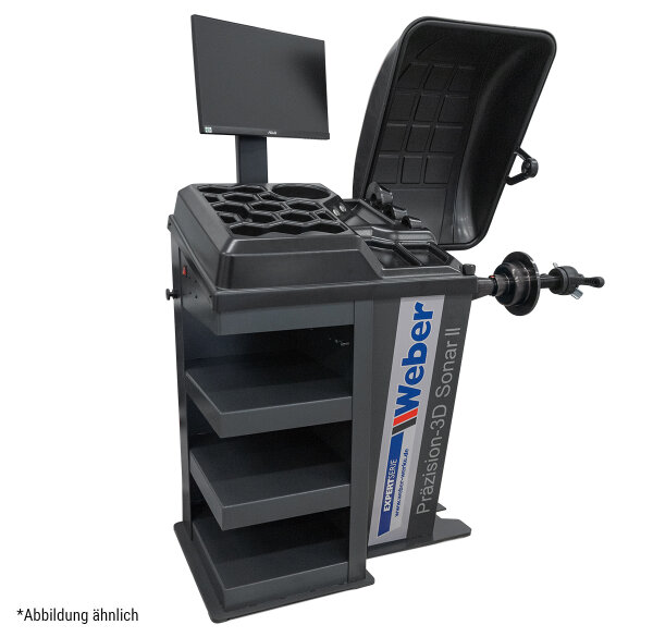 B-WARE PKW Radwuchtmaschine Weber Expert Serie Präzision-3D Sonar II