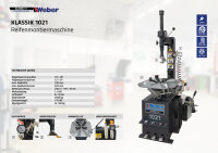 PKW Reifenmontiermaschine 1021 und Radwuchtmaschine "ECO" inkl. Hilfsmontagearm rechts