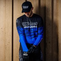 Weber #Werkeholics Flowmotion Jersey blau/schwarz