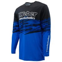 Weber #Werkeholics Flowmotion Jersey blau/schwarz M