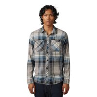 FOX Turnout Utility Flanellhemd blau/grau