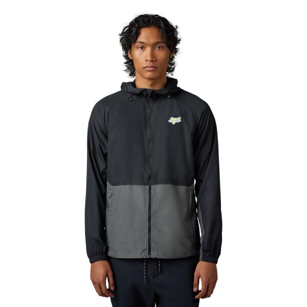FOX Title Sponsor Windbreaker schwarz L