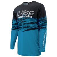 Weber #Werkeholics Flowmotion Jersey türkis/schwarz XL