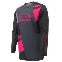 Weber #Werkeholics Performance Jersey pink/schwarz XXL