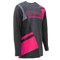 Weber #Werkeholics Performance Jersey pink/schwarz XXL