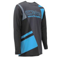 Weber #Werkeholics Performance Jersey türkis/schwarz L