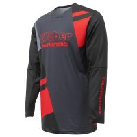 Weber #Werkeholics Performance Jersey rot/schwarz M