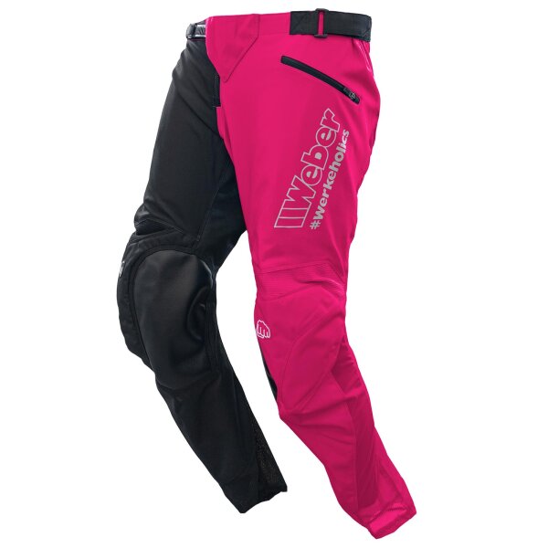 Weber #Werkeholics Skills Hose pink/schwarz 36