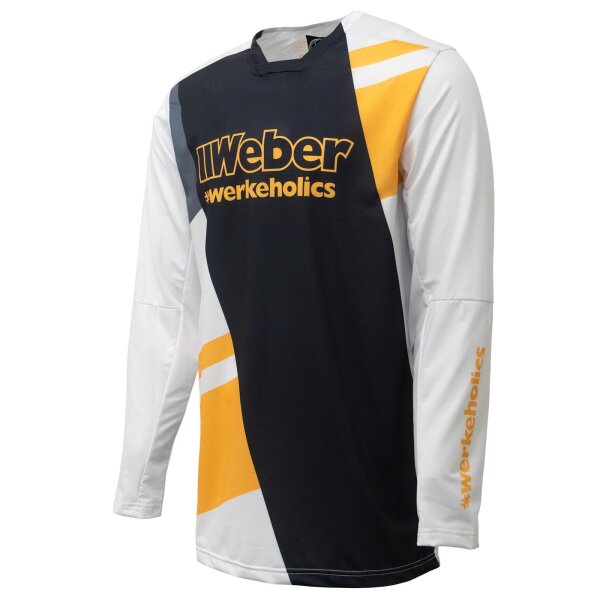 Weber #Werkeholics Performance Jersey orange/weiß S