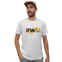 Kevin Winkle KW54 T-Shirt weiß/orange