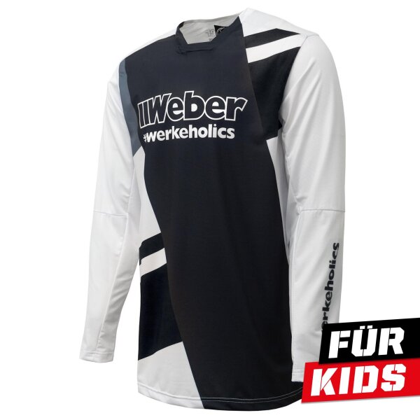 Weber #Werkeholics Performance Jersey weiß Kids 146/152