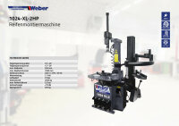 PKW Reifenmontiermaschine 1024-XL-2HP und Radwuchtmaschine Präzision-XL 3D