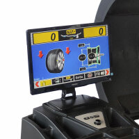 PKW Reifenmontiermaschine 1228 Monster und Radwuchtmaschine Präzision-3D-Monitor