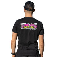 Tim Koch TK66 T-Shirt schwarz/pink/gelb L