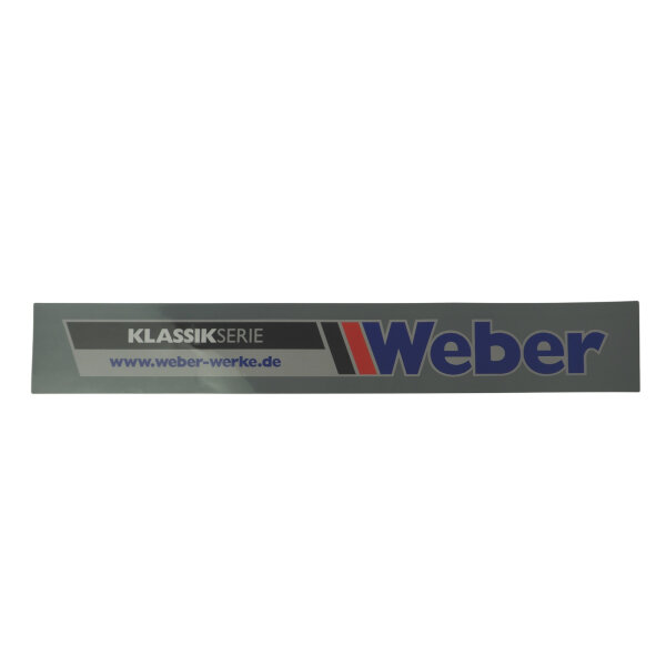 Aufkleber Klassik Serie auf Front Klassik Wuchtmaschine