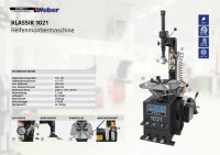 PKW Reifenmontiermaschine 1021 und Radwuchtmaschine STW-202 inkl. Hilfsmontagearm rechts