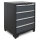 Professioneller Werkzeugschrank Serie 610 mit 4 Schubladen grau