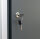 Professioneller Werkzeugschrank Serie 610 mit 2 Türen grau