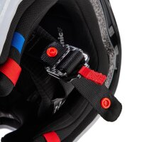 FOX V3 RS Helm weiß Solid Carbon M
