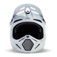 FOX V3 RS Helm weiß Solid Carbon S