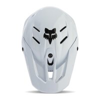 FOX V3 RS Helm weiß Solid Carbon S