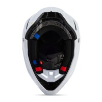 FOX V3 RS Helm weiß Solid Carbon S
