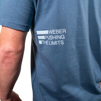 Weber Pushing The Limits T-Shirt blau