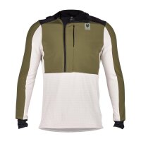 FOX Defend Thermal Hoodie grün/weiß/schwarz