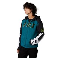 FOX Leed Sasquatch Kapuzenjacke blau/schwarz/weiß