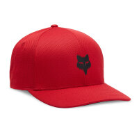 FOX Head Tech Flexfit Kappe rot