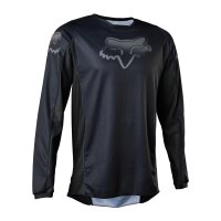 FOX 180 Blackout Jersey schwarz