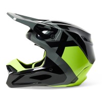 FOX V1 XPOZR Helm Teens gelb/schwarz S
