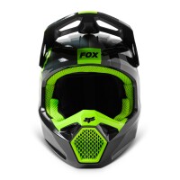 FOX V1 XPOZR Helm Teens gelb/schwarz S