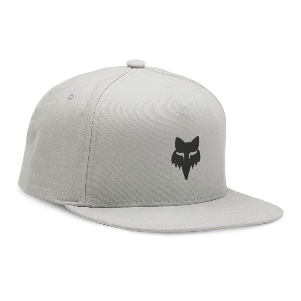 FOX Head Snapback grau