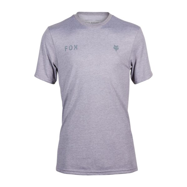 FOX Wordmark Funktions T-Shirt grau