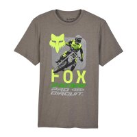 FOX T-Shirt Pro Circuit grau XXL
