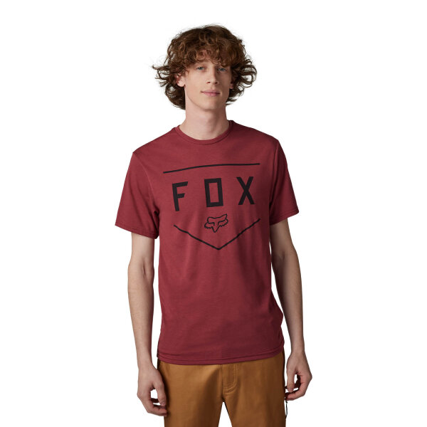 FOX Shield Funktions-T-Shirt rot M