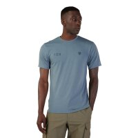 FOX Wordmark Funktions T-Shirt blau M
