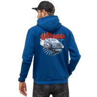 Weber x Grimm Motorsport Driftmode Hoodie blau XXL