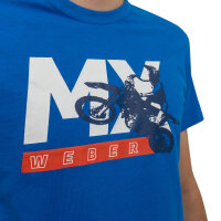 Weber MX T-Shirt blau XL