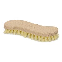 Waschbürste Scheuerbürste S-Form Holz