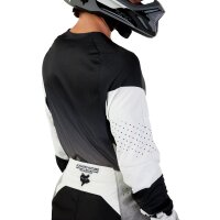 FOX 360 REVISE Jersey weiß/schwarz/grau