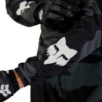 FOX 180 BNKR Jersey schwarz/camo XL