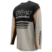 Weber #Werkeholics Sand Edition Jersey beige/schwarz Kids 158/164