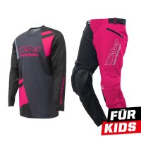 Weber #Werkeholics Performance Combo Kids schwarz/pink 158/164